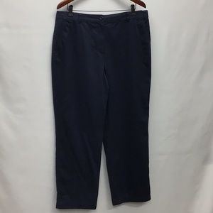 L.L. Bean classic fit navy blue pants